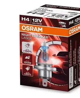 Žiarovky SADA 2x Autožiarovka NIGHT BREAKER H4 P43t/60/55W/12V 3900K - Osram 64193NL-2HB