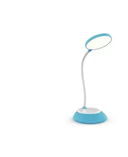 Lampy  LED Stmievateľná nabíjacia stolná lampa VISUA LED/5W/5V 3000-5000K 1200 mAh modrá 1977