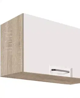 Kuchynské skrinky visiace Skrinka do kuchyne Favorit 36g Sonoma/White+Ribbeck