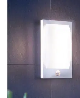 Záhradné lampy Eglo 97238 - Vonkajšie nástenné svietidlo so senzorom VERRES 1xE27/12W/230V IP44 97238