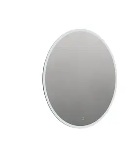 Kúpeľňové zrkadlá Naturel - Okrúhle zrkadlo 80 cm s LED osvetlením, vykurovacia fólia, senzor s nastaviteľnou teplotou 2700-6500K, IP44 ZIL80KLEDP ZIL80KLEDP