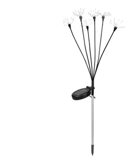 LED osvetlenie  LED solárne dekoratívne svietidlo so snímačom, LED 1,2 V, 3000 K, 73 cm, 600 mAh, IP44 SOLAR DAISIES
