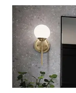 Svietidlá Elstead Kichler KL-BENNO1-CPZ - LED Kúpeľňové svietidlo BENNO 1xG9/3W/230V IP44 mosadz KL-BENNO1-CPZ
