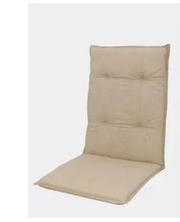Záhradné slnečníky a doplnky Kinekus Poduška vysoká 119x47x9cm bežová bavlna DOPPLER