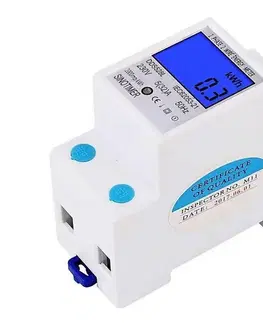 Predlžovacie káble  Digitálny jednofázový elektromer na DIN lištu DDS528L R239C