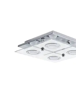 Svietidlá Eglo 75378 - LED RGB Stmievateľné stropné svietidlo CABO-C 4xGU10/4W/230V + DO 75378