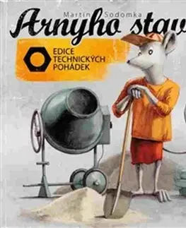 Leporelá, krabičky, puzzle knihy Arnyho stavba - Martin Sodomka