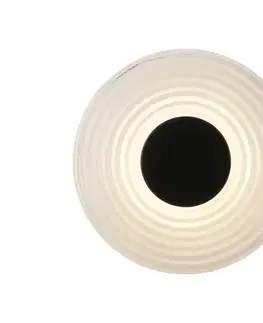 Svietidlá Searchlight 32210CL - stmievateľné LED nástenné svietidlo CLEO LED/9,4W/230V čierne 32210CL