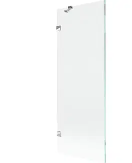 Sprchové dvere MEXEN/S - Lunar vaňová zástena FIX 70 x 150, transparent, chróm 897-070-000-01-00