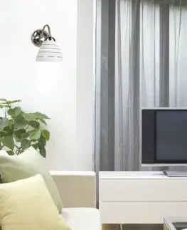 Nástenné svetlá Nástenná lampa Uli E27 saténová