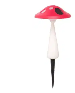 Záhradné lampy Rabalux 7877 - LED Vonkajšie solárne svietidlo so senzorom LED/0,06W/1xAA IP44 7877
