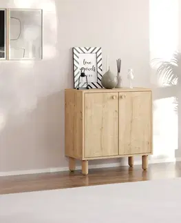 Komody Viacúčelová skrinka Lina - Sapphire Oak
