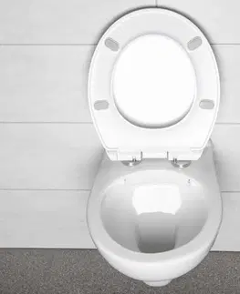 Záchody KERRA - Miska WC závesná Doris bezokrajová (so sedátkom) 5907548113559