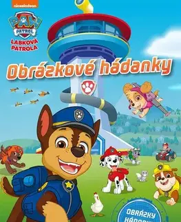 Básničky a hádanky pre deti Labková patrola: Obrázkové hádanky - Kolektív autorov,Kolektív autorov