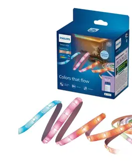 LED osvetlenie Philips Smart Philips - LED RGBIC Stmievateľný pásik SMART STRIP 4m LED/12W/230V 2700/6500K Wi-Fi 8721103159625