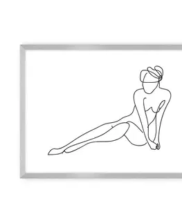 Obrazy Plagát Figure Line II
