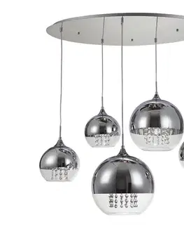 Svietidlá Maytoni P140-PL-170-5-N - Luster na lanku FERMI 5xE27/60W/230V chróm P140-PL-170-5-N