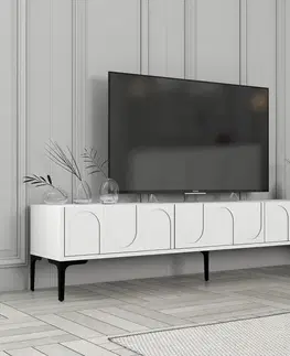TV stolíky TV stolík Lyon 42 - White, Black