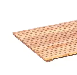 Príslušenstvo z teaku DEOKORK Teakový rošt PIANO 160 × 90 × 3 cm