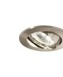 Svietidlá Ideal Lux - Podhľadové svietidlo SWING 1xGU10/28W/230V pr. 8,2 cm matný chróm 083148