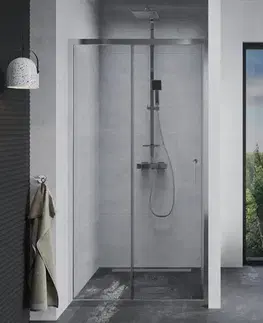 Sprchovacie kúty OLSEN SPA - Sprchové dvere do niky TREOS - FARBA rámu - Hliník leštený, Rozmer A - 140, Smer zatvárania - Univerzálny Ľavé / Pravé, Výplň - Číre bezpečnostné sklo - 6 mm OLBENW102714CC