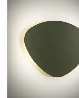Svietidlá  Nástenné svietidlo STONE 2xG9/8W/230V 30x39 cm zelená 10706