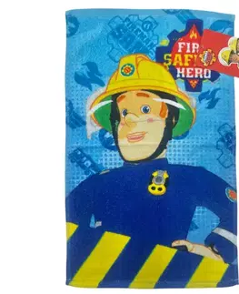 Uteráky Detský uterák Požiarnik Sam 30X50cm Setino Tiahome