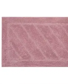 Koberčeky a rohože do kúpeľne Kúpeľňový koberček 50x80 cm ružový šik 1