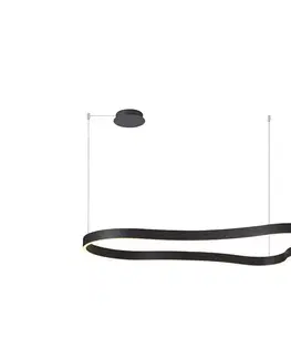 Svietidlá Azzardo  - LED Stmievateľný luster na lanku MIRABELLA LED/60W/230V čierna 