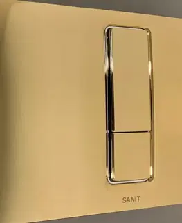 Sanitárna keramika Tlačidlo Ineo Bright zlatá 16.750.Go..0002