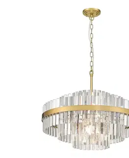 Svietidlá Zuma Line P0567-12A-2GAC - Luster na reťazi CONSTANTINOPLE 12xG9/28W/230V zlatá P0567-12A-2GAC
