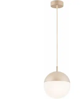 Svietidlá Argon 9001 - Vonkajšie závesné svietidlo na lanku LIV 1xE27/15W/230V IP44 béžové 9001