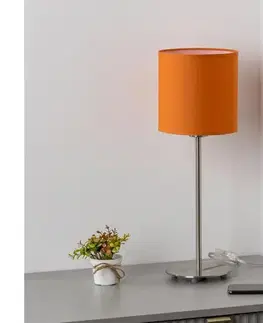 Lampy BRILAGI - LED stolná lampa NUBILA 1xE27/60W/230V oranžová EG32512+BG2453