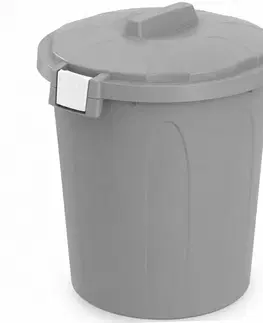 Odpadkové koše Odpadkový kôš Dustbin, 50 l, sivá, 50 l
