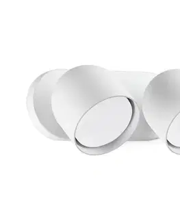 Svietidlá Ideal Lux - LED Nástenné bodové svietidlo DODO 2xGX53/9W/230V biela 314136