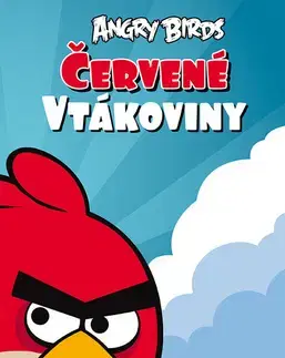 Nalepovačky, vystrihovačky, skladačky Červené vtákoviny