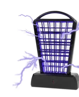 Záhradné lampy  UV lapač hmyzu 1000 mAh/5V čierny 55668