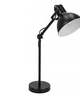 Lampy SmartLED Stolná lampa 1xE27/40W/230V čierna 7881