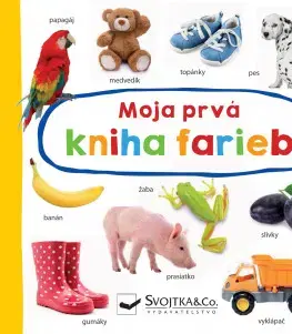 Leporelá, krabičky, puzzle knihy Moja prvá kniha farieb