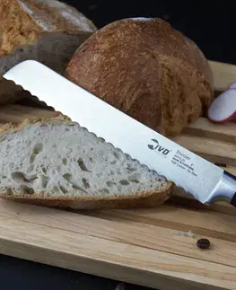 Kuchynské nože IVO Zúbkovaný nôž na pečivo a chlieb IVO Premier 20 cm 90010.20