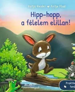 Leporelá, krabičky, puzzle knihy Hipp-hopp, a félelem elillan - Katja Reiderová