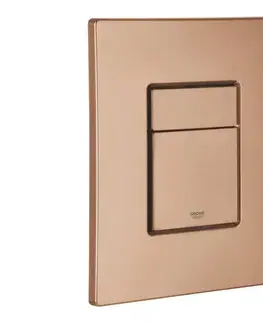 Svietidlá GROHE 38732DL0 - Splachovacie tlačidlo SKATE COSMOPOLITAN 156 × 197 mm medené 38732DL0