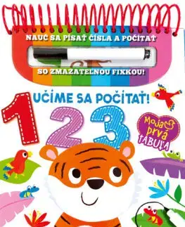 Príprava do školy, pracovné zošity Učíme sa počítať - Moja prvá tabuľa - Kolektív autorov