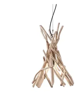 Svietidlá Ideal Lux - Luster na lanku DRIFTWOOD 1xE27/60W/230V guava 129600