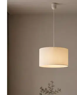 Svietidlá BRILAGI - Závesný luster na lanku SIRIJA MODERN 1xE27/60W/230V pr. 35 cm krémový LM-1.336/KREM