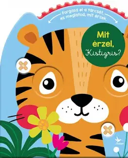 Leporelá, krabičky, puzzle knihy Mit érzel, Kistigris?