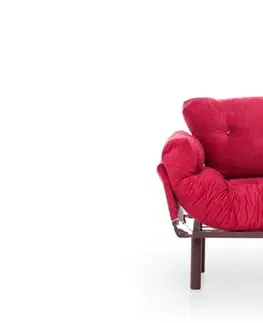 Kreslá Kreslo ušiak Nitta Single - Maroon