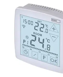 Predlžovacie káble  Digitálny termostat GoSmart 230V/16A Wi-Fi P56S01