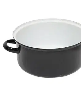Hrnce BELIS Kastról smaltovaný bez pokrievky, 5,8L, 26cm, STANDARD BELIS