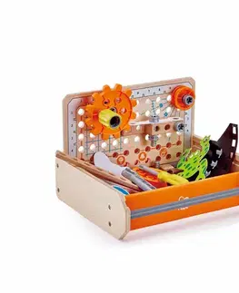 Hrajme sa na povolania Hape Box s náradím Malý objaviteľ HAPE